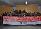 Profesores, alumnos y padres se encierran en 30 institutos