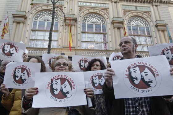 El Teatro del Liceo cancela siete espectáculos y cerrará 57 días