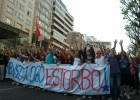 Masivas manifestaciones en el centro de las ciudades
