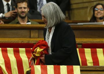La diputada que quitó las banderas españolas no se disculpa: “Fue impuesta por las armas”