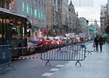 Gran Vía tendrá un único carril por sentido para el tráfico privado a partir del 1 de diciembre