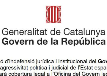 Puigdemont crea una web del “Gobierno de la República” de Cataluña