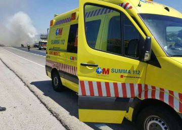 Detenido un hombre acusado de matar a golpes a su mujer en Collado Villalba