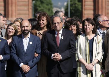 Quim Torra apela a su libertad de expresión y cuestiona la competencia de la Junta Electoral