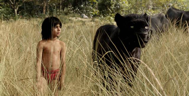 Mowgli y la extraña familia