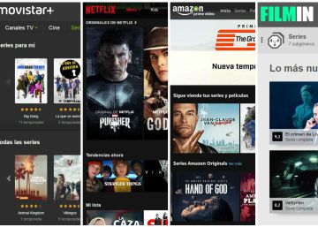 Netflix, HBO, Amazon, Rakuten, Filmin o Movistar+: ¿cuál es mejor?
