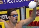 Muñoz, oro en 50m mariposa