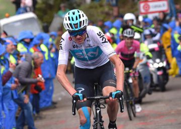 Froome gana la 19ª etapa del Giro y se hace con la maglia rosa