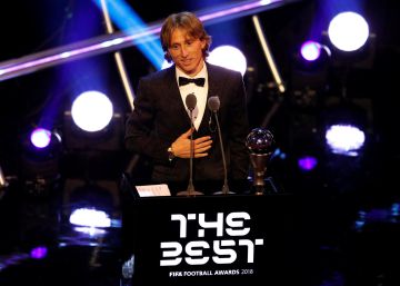 Luka Modric gana el premio The Best 2018