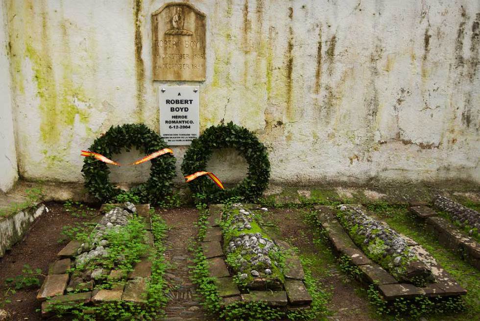 Tumba en el Cementerio Inglés de Málaga Edición impresa EL PAÍS