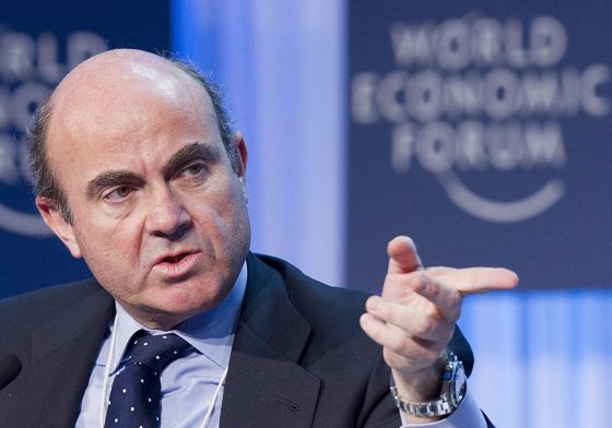 El ministro español de Economía, Luis de Guindos