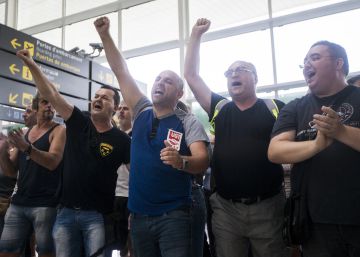 La huelga de seguridad de El Prat no se extiende al resto de aeropuertos