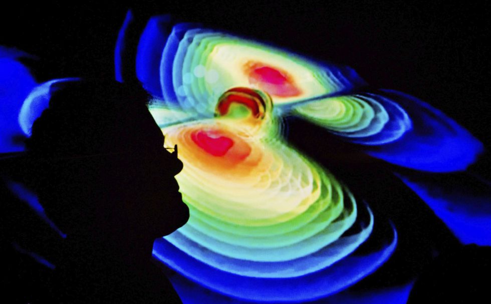 Resultado de imagen de Ondas gravitacionales