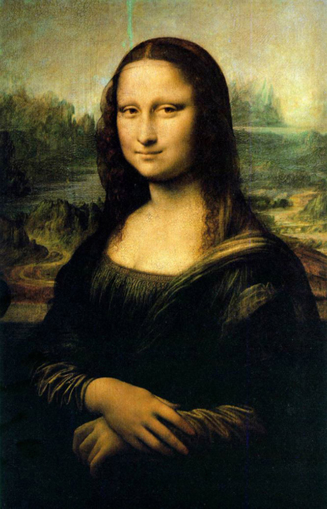 'La Gioconda' (Mona Lisa) del pintor italiano Leonardo da Vinci, que se puede contemplar en el museo parisino del Louvre.