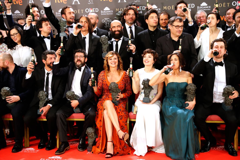 Resultado de imagen de Premios Goya 2017 Ganadores