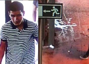 Las imágenes del terrorista huyendo de La Rambla de Barcelona