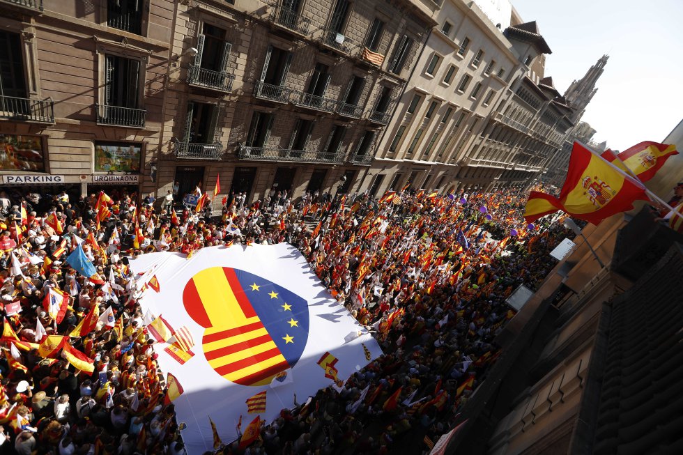 Fotos Dui Manifestaci N En Barcelona Contra La Independencia De