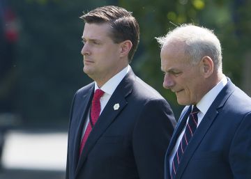 Las acusaciones de maltrato de un asesor ponen en la cuerda floja al jefe de gabinete de Trump