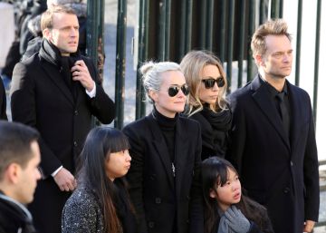 Feroz batalla por la millonaria herencia de Johnny Hallyday