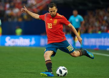 Luis Enrique convoca a Jordi Alba para el partido clave contra Croacia