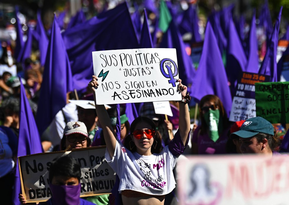 Fotos Las manifestaciones del Día contra la Violencia de Género en