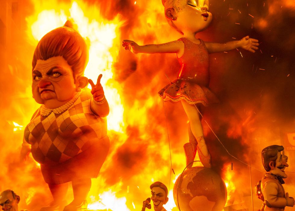 Fotos La magia de las Fallas de Valencia El Viajero EL PAÍS