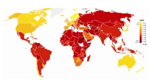 Lista de los paises mas corruptos del mundo Lista de los paises mas corruptos del mundo