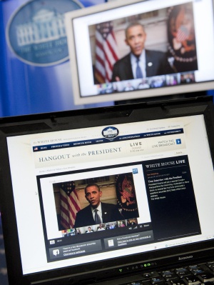 Obama 'queda' con los ciudadanos en la red social Google Plus