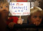 Los mormones arropan a Romney