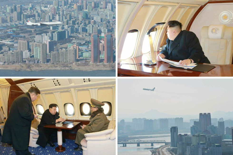 Kim Jong-un estrena su nuevo avión privado Kim Jong-un estrena su nuevo avión privado