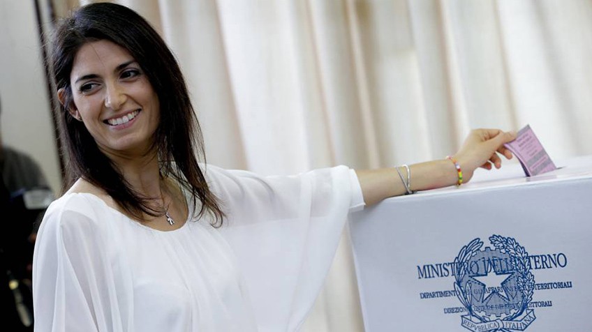Resultado de imagen de Virginia Raggi