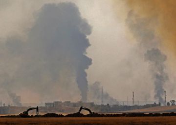 El ISIS quema petróleo para obstaculizar el avance de la coalición hacia Mosul