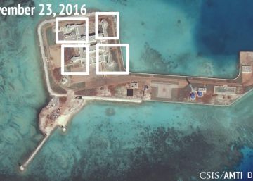 Pekín instala sistemas antiaéreos en sus islas artificiales