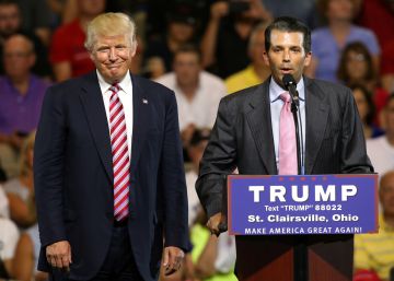 El hijo de Trump se reunió con una abogada rusa para obtener información negativa de Clinton