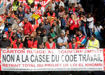 Macron afronta la primera protesta y huelga por su reforma laboral