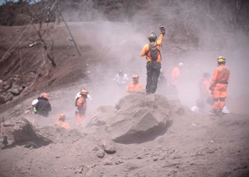 Pánico al pie del volcán de Guatemala