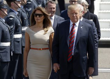 Trump llega a Reino Unido entre un maratón de protestas por su visita