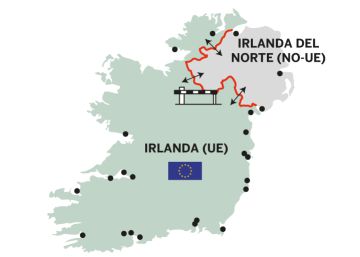 La pelea por el mapa de Irlanda