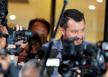 El Senado italiano debatirá el 20 de agosto la moción de censura presentada por Salvini