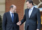 Los otros encuentros, oficiales y secretos, entre Rajoy y Rubalcaba