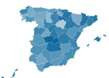 La desigual carga de trabajo de los examinadores de tráfico