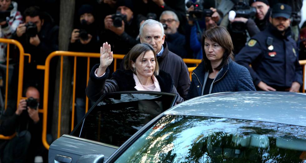 Forcadell acata la legalidad y evita la prisión incondicional
