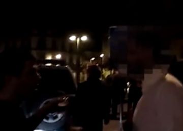 Un vídeo muestra qué pasó en la calle de Alsasua tras la pelea en el bar Koxka