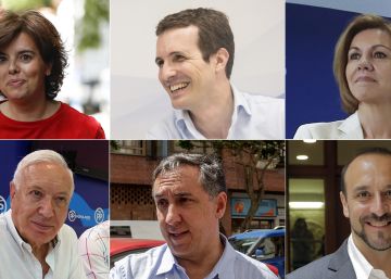 ¿Quiénes son y qué piensan los seis candidatos a liderar el PP?