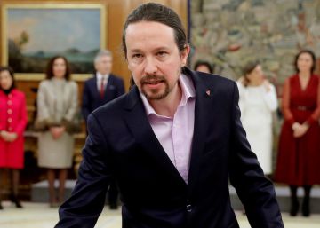 Iglesias, al asumir la vicepresidencia: “No dejéis de criticarnos, no dejéis de presionarnos”