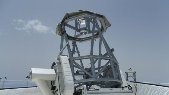 El telescopio alemán Gregor, listo para observar el Sol desde Canarias