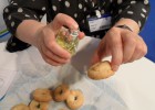 Marchando, un bistec de lentejas