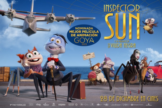 Asiste al preestreno de Inspector Sun y la maldición de la Viuda Negra