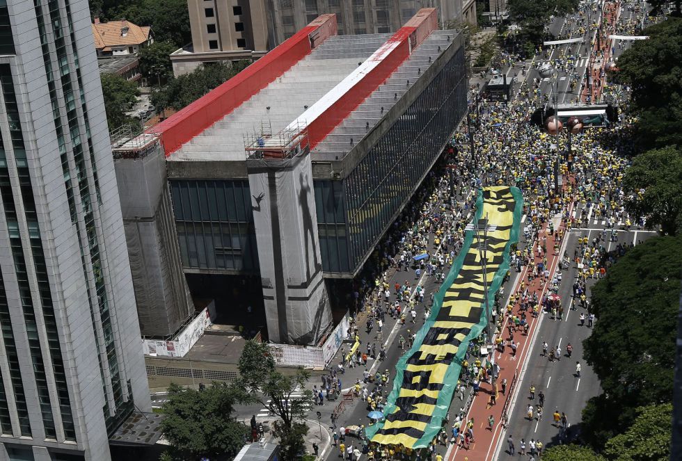 Manifestações contra Dilma