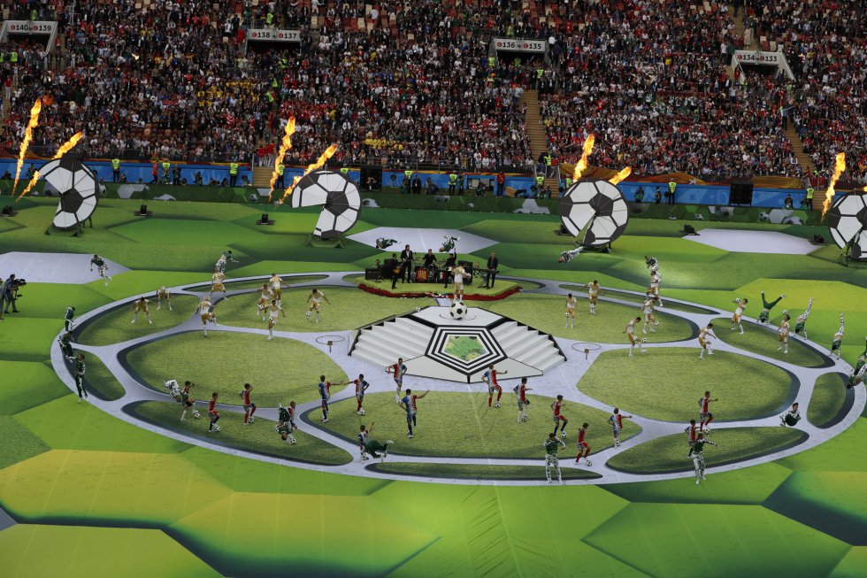 VINHETA DE ABERTURA DOS JOGOS DA COPA DO MUNDO RÚSSIA 2018 NA